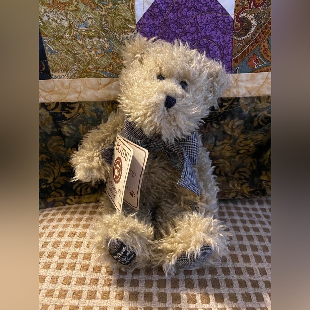 NWT - RARE LIMITED EDITION - Boyds Bears 25th Anniversary Bear Smith Witter Jr.